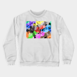 Terrazzo flooring abstract texture background Crewneck Sweatshirt